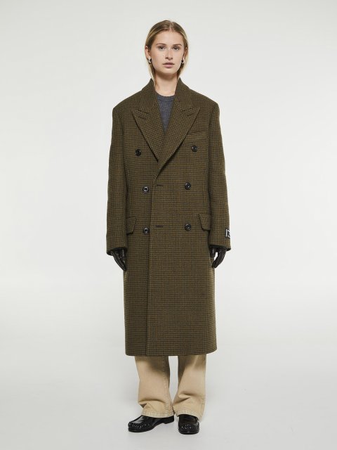 Пальто Acne Studios цвета хаки: фото 1 - Invogue