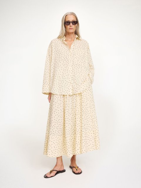Спідниця у горошок By Malene Birger з органічної бавовни: фото 1 - Invogue