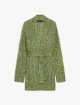 Зелений кардиган WEEKEND MAX MARA у рубчик: фото - Invogue