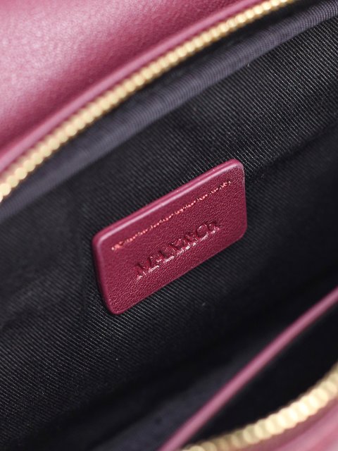 Бордовая сумка MAX&CO: фото 7 - Invogue