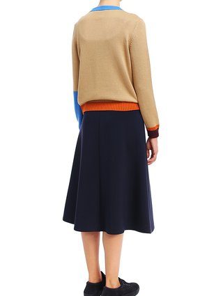 Синяя юбка WEEKEND MAX MARA: фото 2 - Invogue