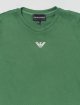Зелена футболка EMPORIO ARMANI KIDS з логотипом: фото 2 - Invogue