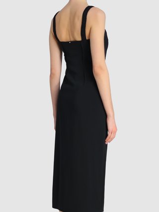 Чёрное платье Sportmax: фото 4 - Invogue