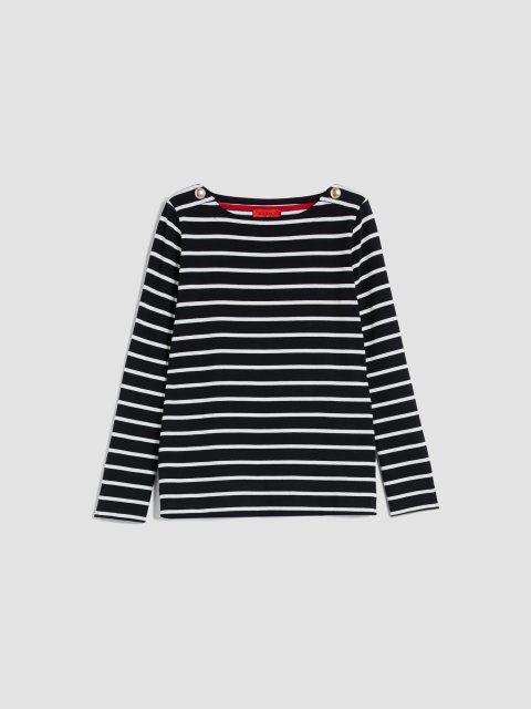 Чёрная футболка MAX&CO: фото - Invogue