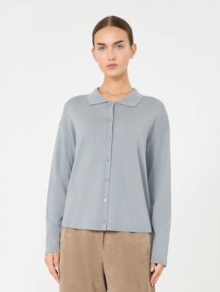 Блакитний кардиган Max Mara з вовни: фото 2 - Invogue