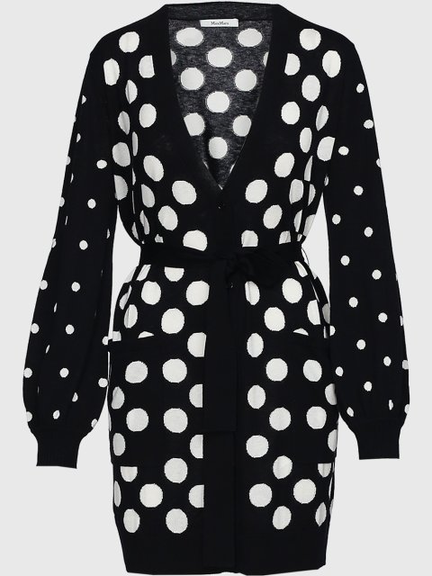 Чорний кардиган MAX MARA : фото - Invogue