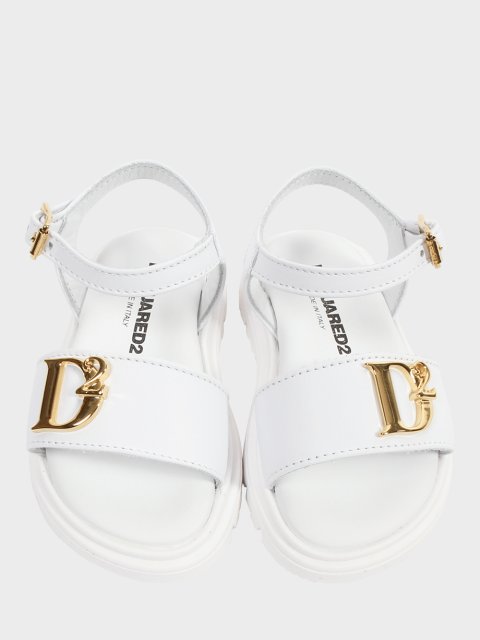 Білі босоніжки DSQUARED KID : фото 1 - Invogue