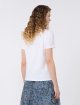 Біла футболка Weekend Max Mara з бавовни та еластану: фото 3 - Invogue