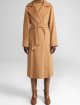Темно-бежеве пальто MAX MARA з альпаки: фото 1 - Invogue