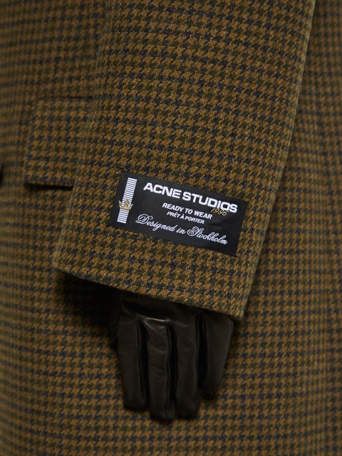 Пальто Acne Studios цвета хаки: фото 4 - Invogue