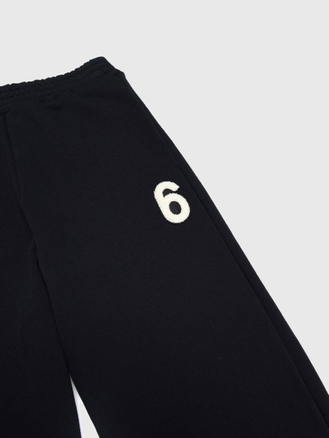 Чорні брюки спорт MM6 MAISON MARGIELA KIDS : фото 2 - Invogue