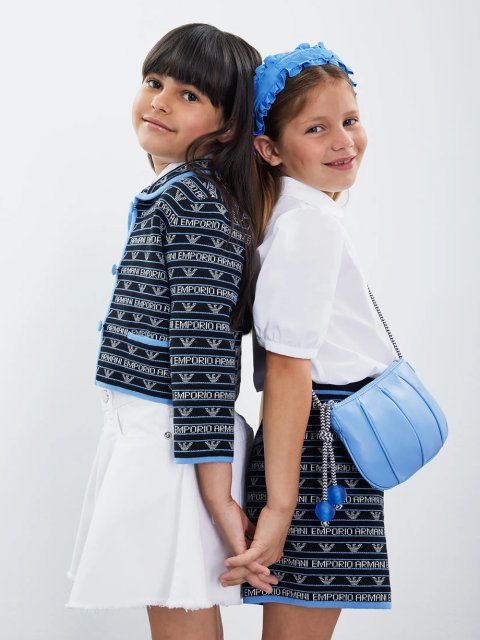 Чорний піджак EMPORIO ARMANI KIDS : фото 3 - Invogue