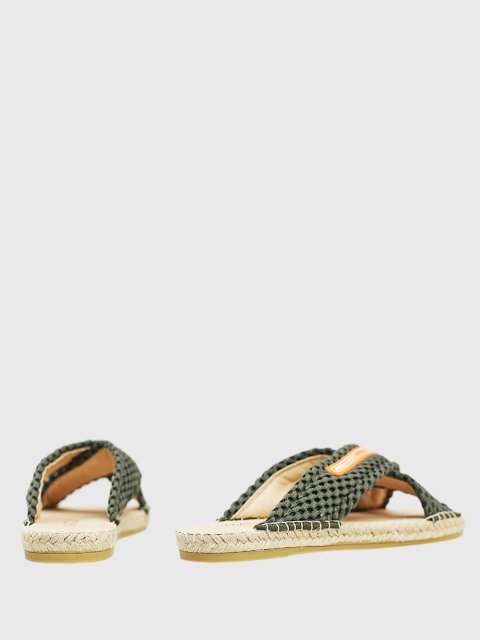 Зелёные эспадрильи MARC CAIN: фото 3 - Invogue