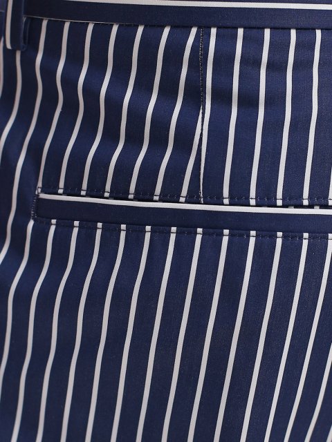 Тёмно-синие шорты BOSS: фото 5 - Invogue