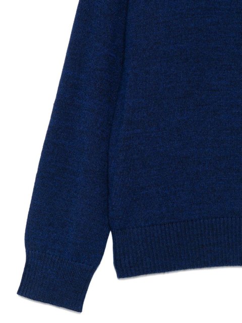 Синій светр EMPORIO ARMANI KIDS з вовни та акрилу: фото 1 - Invogue