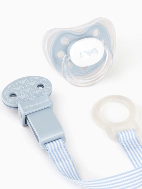 Подарунковий дитячий набір Babycare Emporio Armani Kids блакитний: фото 3 - Invogue