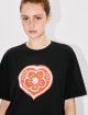Чорна футболка KENZO вільного крою: фото 4 - Invogue
