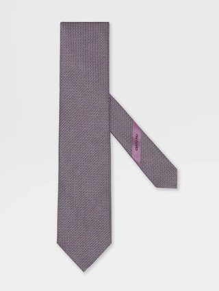 Розовый галстук ZEGNA: фото - Invogue
