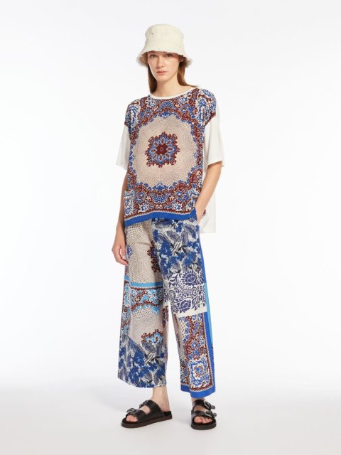 Брюки WEEKEND MAX MARA з принтом: фото 3 - Invogue