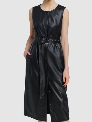 Чёрное платье Sportmax: фото 3 - Invogue