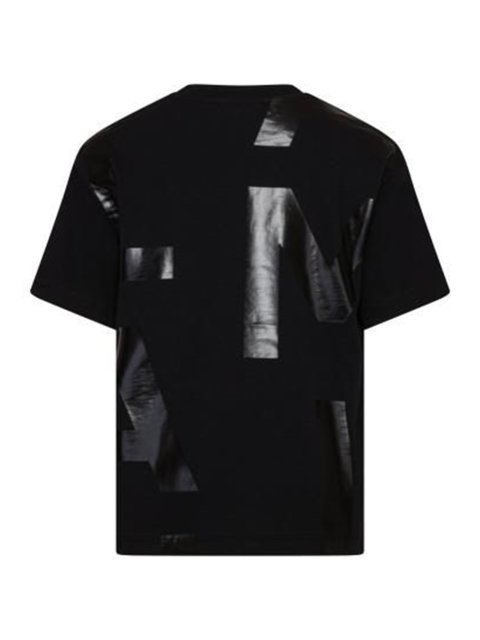 Чорна футболка BALMAIN KIDS : фото 1 - Invogue