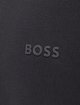 Чёрная спортивная кофта BOSS из хлопка и полиэстера: фото 2 - Invogue
