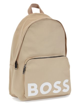 Бежевый рюкзак BOSS: фото 3 - Invogue