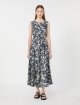 Темно-синя сукня Max Mara з шовку: фото 4 - Invogue