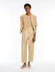 Золотий светр Max Mara з льону та шовку: фото 1 - Invogue