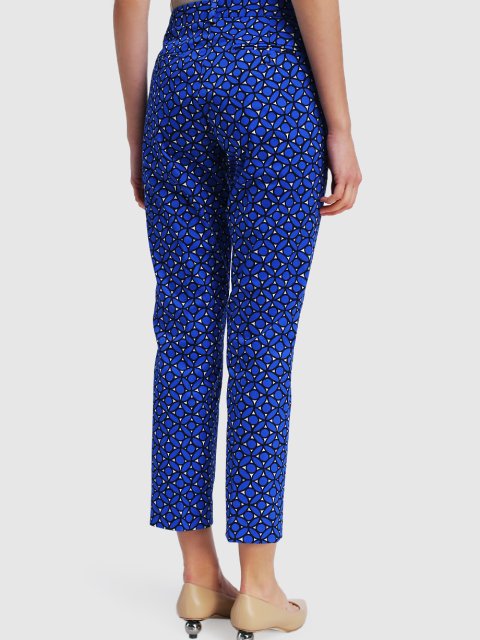 Синие брюки WEEKEND MAX MARA: фото 4 - Invogue