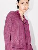 Сорочка кольору фуксії Kenzo з графічним принтом: фото 3 - Invogue