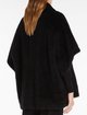 Чорне пончо MAX MARA : фото 2 - Invogue