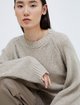 Кремовий светр Max&Co з суміші вовни та кашеміру: фото 3 - Invogue