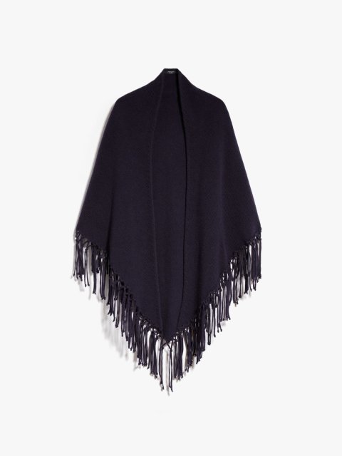 Синий шарф WEEKEND ACCESSORIES: фото - Invogue