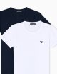Набір із двох футболок для дому Emporio Armani Kids: фото 1 - Invogue