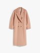 Світло-рожеве пальто MAX MARA з суміші вовни та кашеміру: фото - Invogue