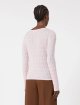 Рожевий светр MAX MARA з суміші шовку та вовни: фото 3 - Invogue