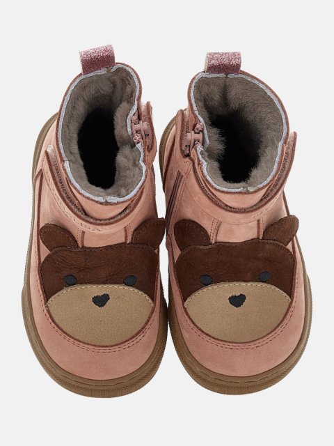 Рожеві чоботи MONNALISA : фото 3 - Invogue