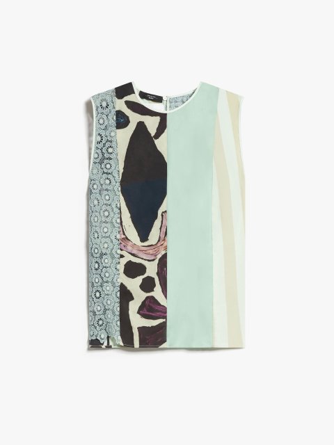 Зелёная блуза WEEKEND MAX MARA: фото - Invogue