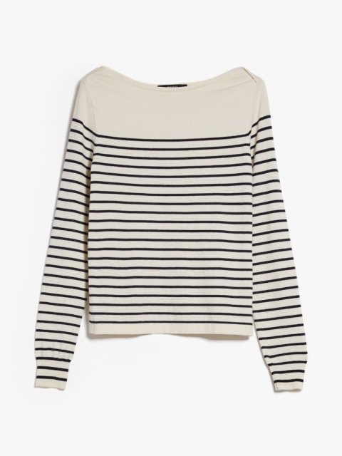 Кремовый свитер WEEKEND MAX MARA: фото - Invogue