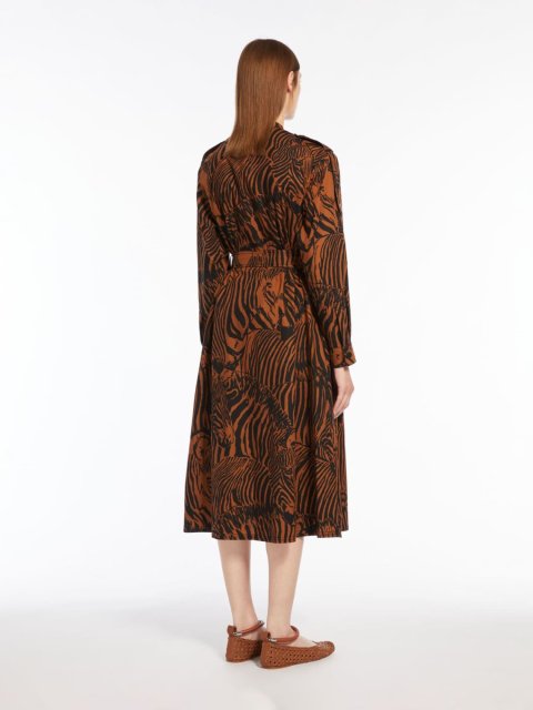 Сукня-сорочка WEEKEND MAX MARA з принтом: фото 2 - Invogue