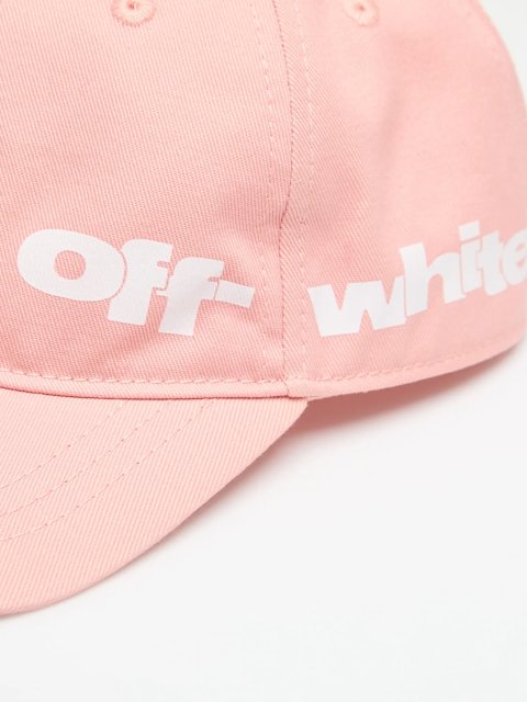 Рожева кепка OFF WHITE з логотипом: фото 2 - Invogue