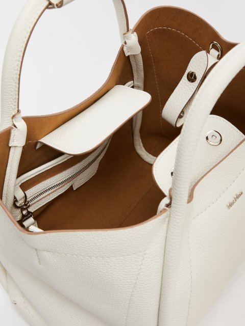 Белая сумка Max Mara морская маленькая: фото 4 - Invogue