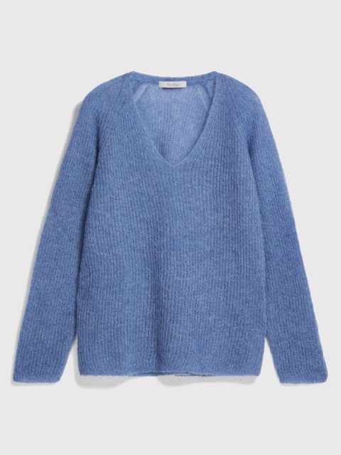 Синий свитер MAX MARA: фото - Invogue