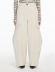 Бежевые брюки Max Mara карго: фото 2 - Invogue