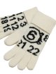 Білі рукавички MM6 MAISON MARGIELA KIDS з вовни: фото 2 - Invogue