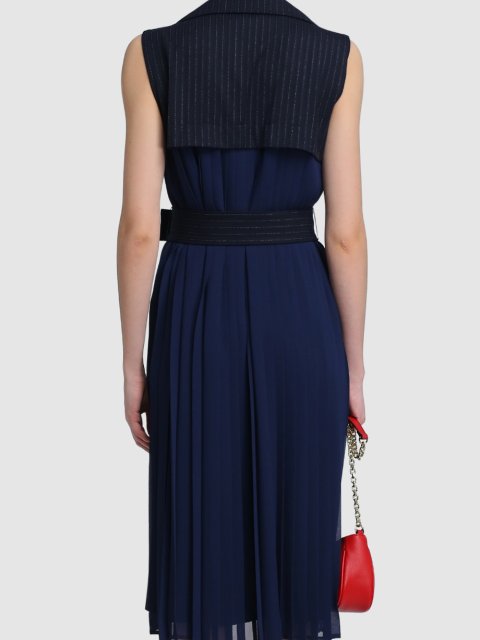 Темно-синя сукня MARELLA : фото 4 - Invogue