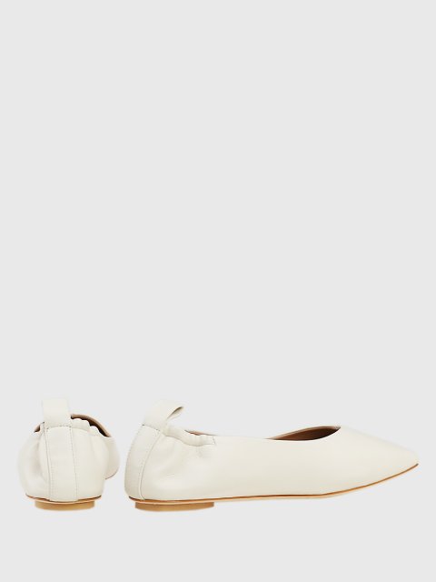 Молочные балетки MAX&CO: фото 3 - Invogue