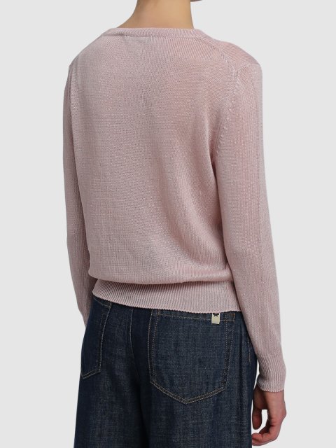 Розовый свитер WEEKEND MAX MARA: фото 4 - Invogue