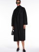 Чорне пальто MAX MARA двобортне: фото 5 - Invogue